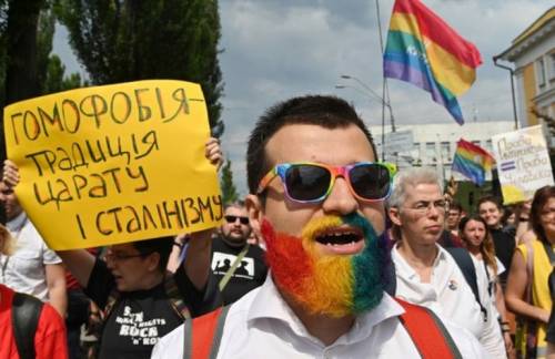 В Киеве ЛГБТ-активисты требовали отставки Авакова