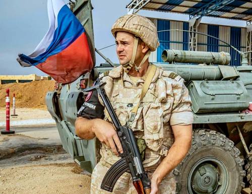 СВУ взорвалось на пути патруля военной полиции РФ в Сирии