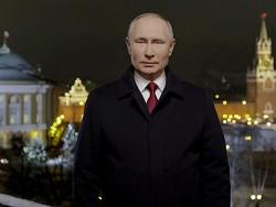 Владимир Путин поздравил россиян с наступающим 2021 годом