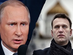 Рейтинг Путина и Навального по Ютубу