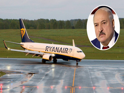 В Литве назвали альтернативную причину экстренной посадки самолета Ryanair в Минске