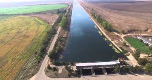 Крымский канал наполнен: днепровская вода пошла в Крым